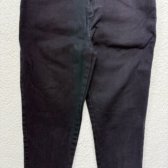 Vintage 80’s 90’s Levi’s Orange Tab High Waisted 
Tapered Black Denim Mom Jeans - Picture 3 of 10